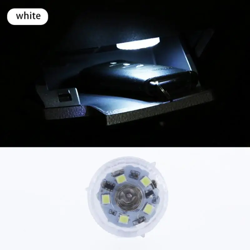 Car Mini Led jutiklinis jungiklis Lemputė Automatinis belaidis aplinkos žibintas Naktinis skaitymas Lemputė Automobilio stogo lubos Salono lempos apšvietimo priedas