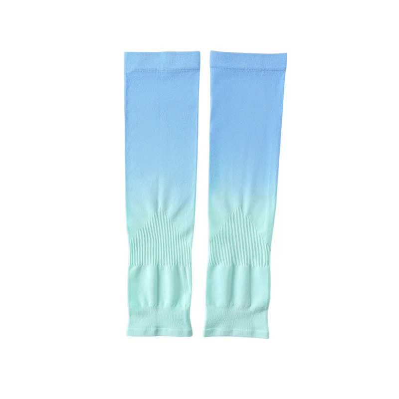 Ice Sleeve Sunblock Sleeve Moterų vasaros apsauga nuo UV spindulių Ledo šilkas Vyrų ir moterų rankų rankovių gradientas
