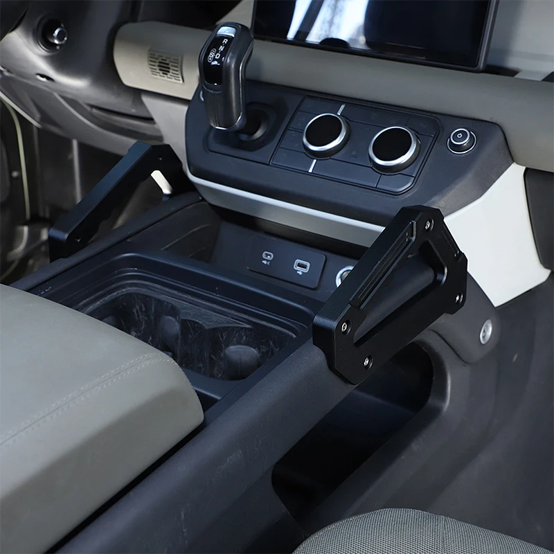 Land Rover Defender 90 110 130 2020-2024 Aliuminio lydinys Automobilių centrinė konsolė Šonai Porankio rankena Dekoracijos Automobilių aksesuarai