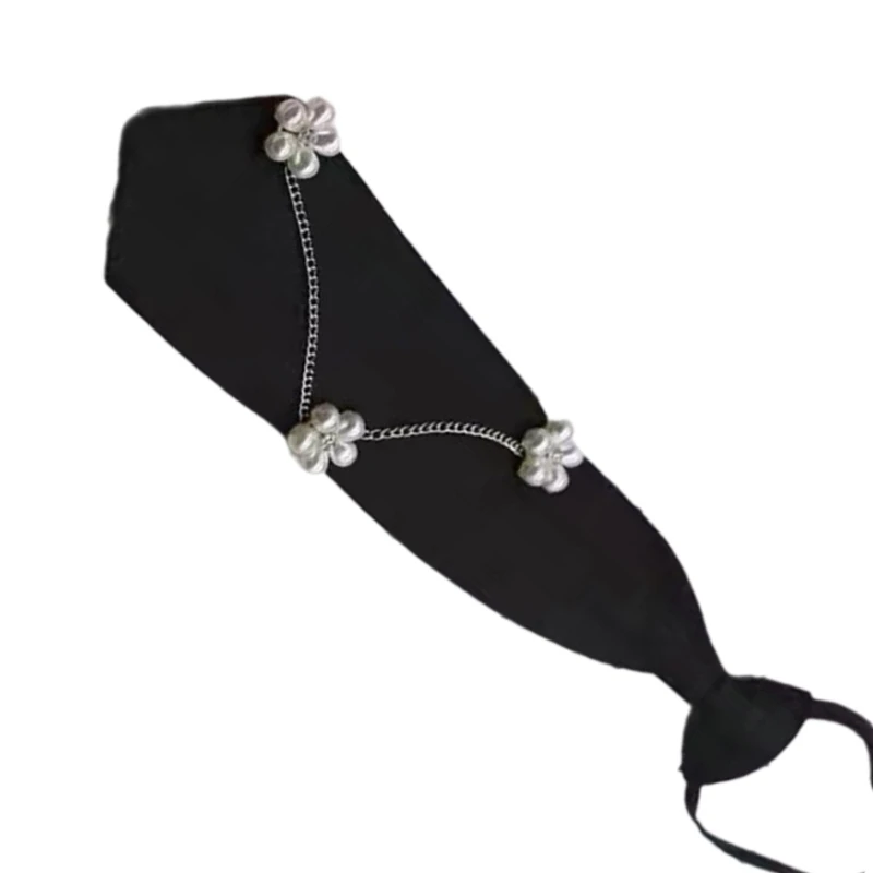 Madingas pankų juodas kaklaraištis Reguliuojamas iš anksto surištas peteliškės kaklaraištis oficialiai aprangai