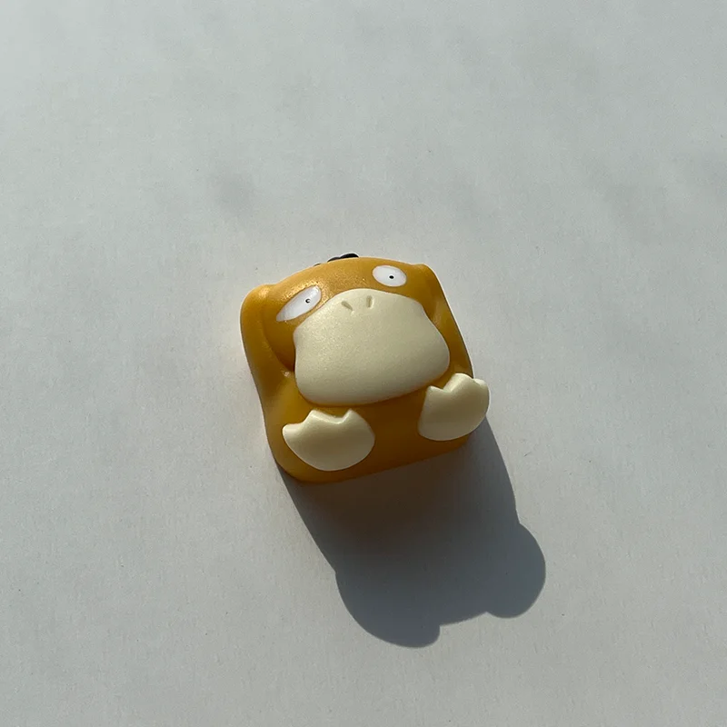MiFuny Cute Duckling Keycaps Individualizuotas 3D dervos klaviatūros dangtelis Kawaii rankų darbo anime klavišų dangteliai mechaniniams klaviatūros priedams