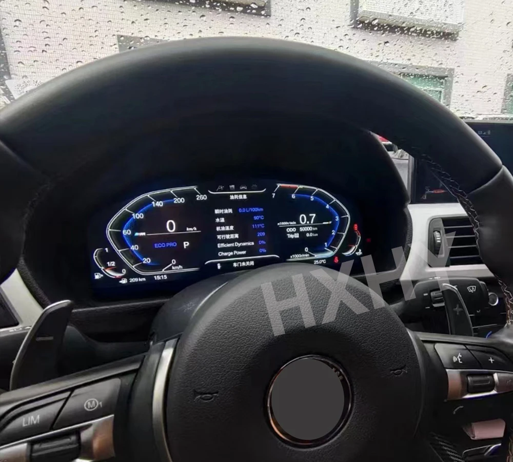 Naujo automobilio LCD skaitmeninis klasteris skirtas BMW 3 serijos F30 F31 F34 F35 13-17 virtualios kabinos spidometro prietaisų skydelio prietaisų skydelio blokui