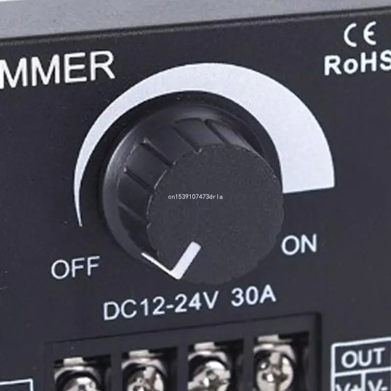 PWM pritemdymo valdiklis Dimmer 12V 24V 30A LED šviesos juostos dimmer dropship