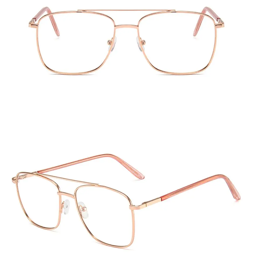 Parduodami antiradiaciniai akiniai moterims Skaidrūs lęšiai Akiniai Blokuojantys akiniai Optiniai akiniai Akiniai Akiniai Metaliniai rėmeliai Akiniai