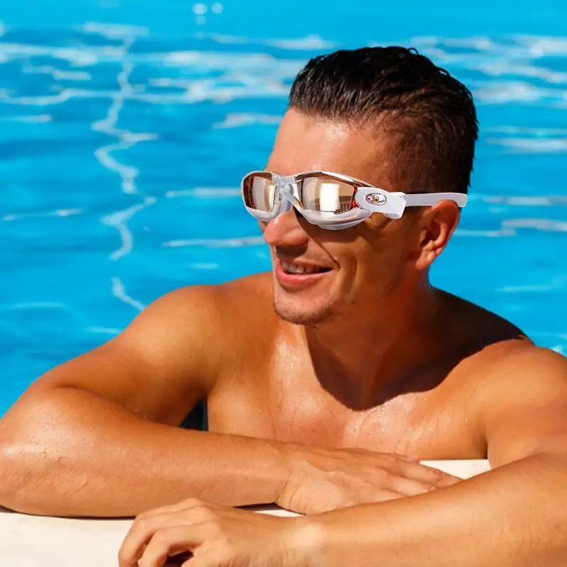 Plaukimo akiniai Nesandarūs maudymosi akiniai Suaugę vyrai Moterys Nėra nesandarūs Reguliuojami patogūs plaukimo akiniai jaunimui Vyrai Moterys