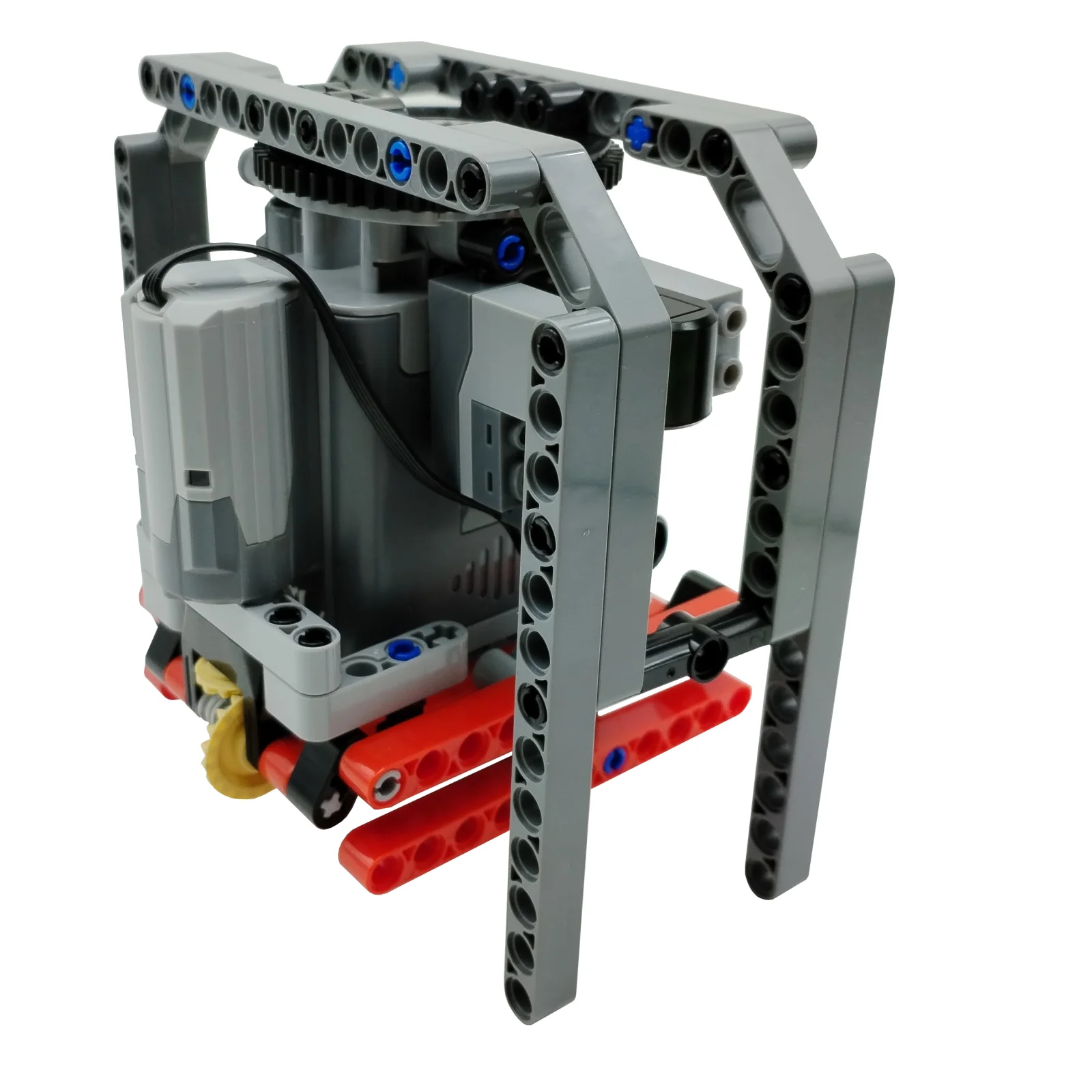 Power Technical Electric Building Blocks RC Omnidirectional Robot Blicks Pasidaryk pats variklio mechaninio modelio žaislas vaikams