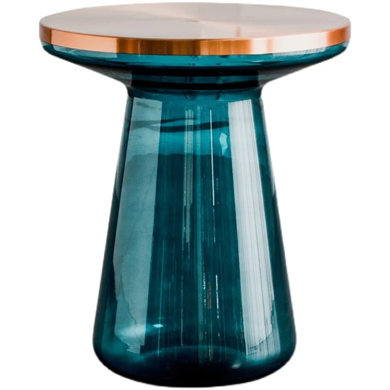 Svetainė Kavos staliukas Modernus kampas Auksinis unikalus kavos staliukas Miegamojo ornamentas Sofa Topper Nordic Glass Mueble baldai