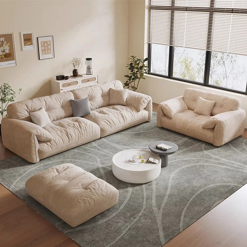 Tingios kampinės sofos Modernios burbulo formos grindys Svetainės sofos Akcentas Prabangios sofos Puffs Sofa Con Relleno Prabangūs baldai