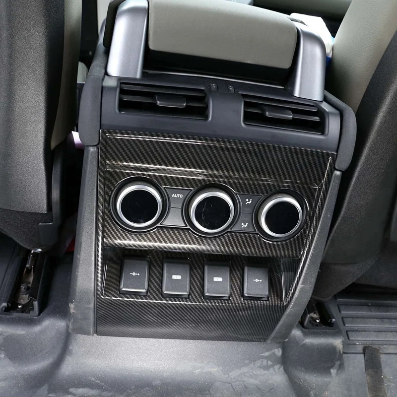 Vidinio vairo apdaila su porankių dėžės galinio apsaugos dangtelio apdaila, skirta Land Rover Defender 110 2020