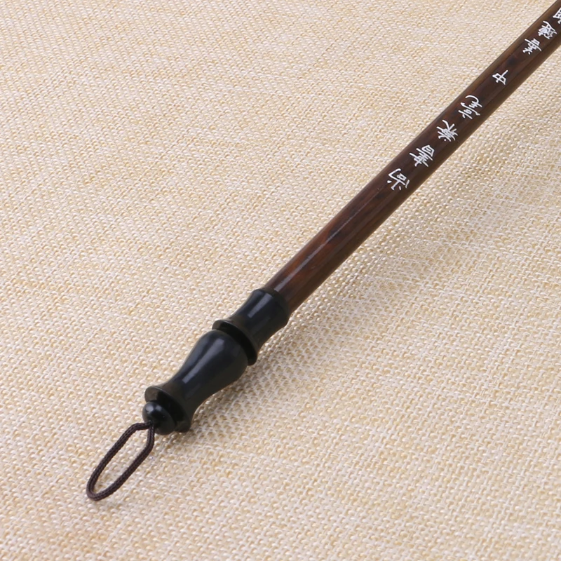 Y1UB 1PC Kiniški šepečiai rašiklis Vilko avių plaukų rašymo šepetys medinė rankena