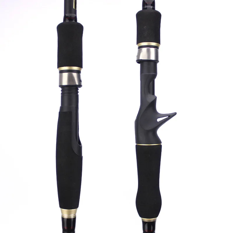 ZY492 Trumpos sekcijos ištraukiamas sub strypas ilgas mesti tiesią rankeną rankena 2,7m anglies nešiojama meškerė