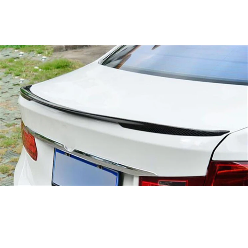 skirta F30 tikro anglies pluošto spoilerio priedams SENAS BMW 3 serijos sedanas CAR bagažinė Galinė lūpų uodega WING MP stilius 2013-2018 metai