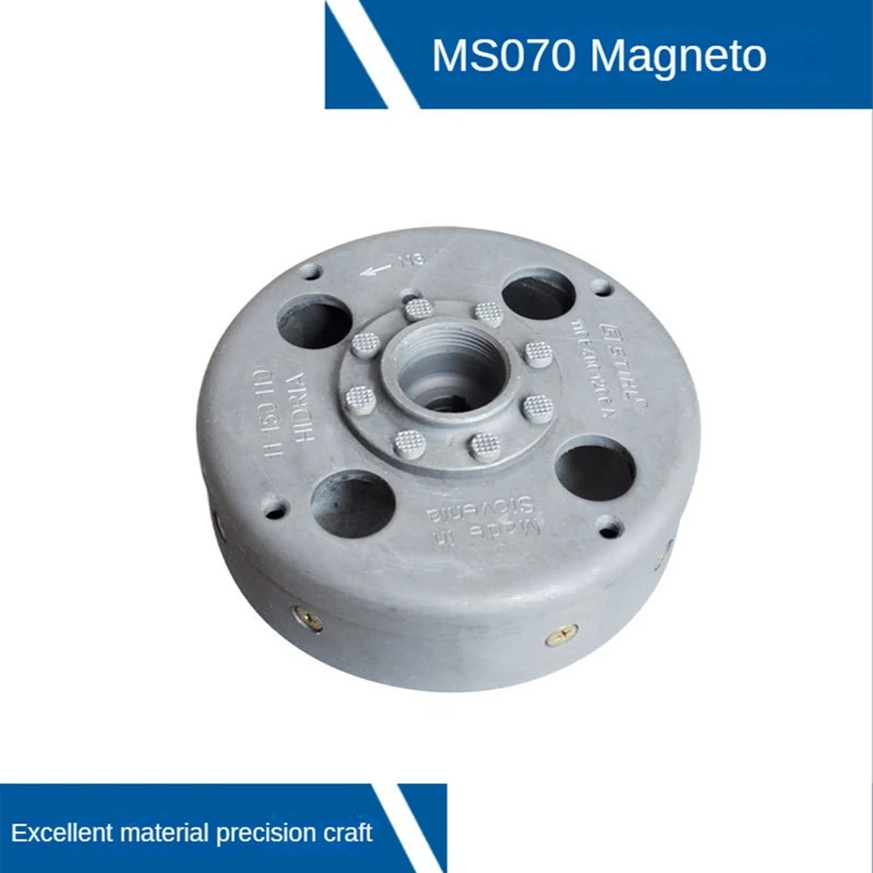 1 gabalas STIHL MS070 magnetiniam varikliui MS090 magnetinio variklio benzininis pjūklas MS070 magnetinių variklių dalių priedai