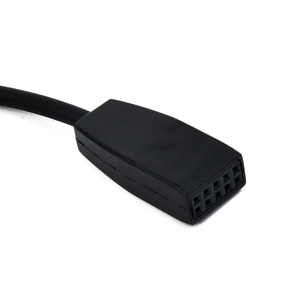 1 pc 3,5 mm automobilio AUX įvesties sąsajos adapteris MP3 radijo režimo kabelis skirtas BMW E39 E53 E46 320i 320ci/320cic 323i automobilio elektronikai