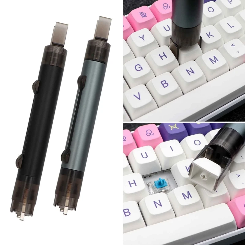 2 in 1 Puller Keycap Key Remover mechaninės klaviatūros karšto apsikeitimo veleno dropship
