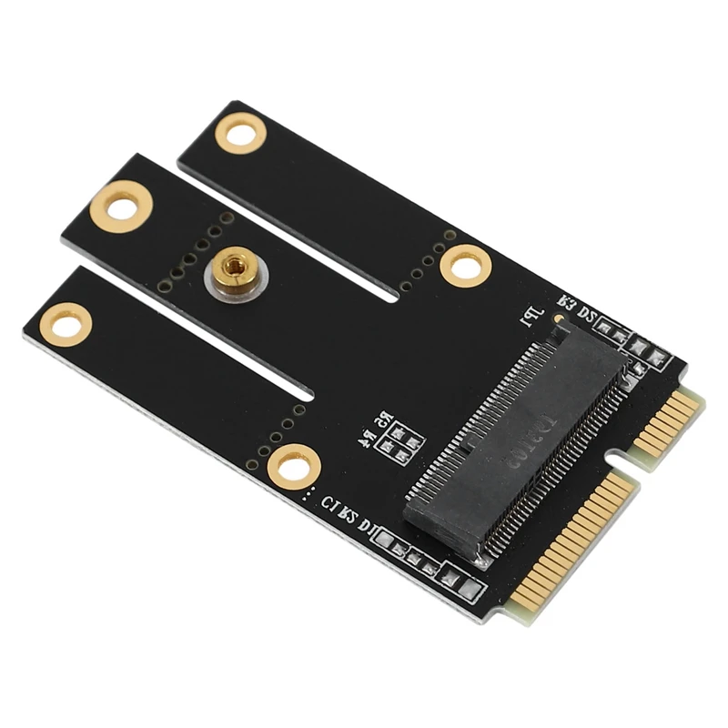 2X Naujas M.2 NGFF į mini PCI-E (Pcie+USB) adapteris, skirtas M.2 Wifi Bluetooth Wireless Wlan Card AX200 9260 8265 8260