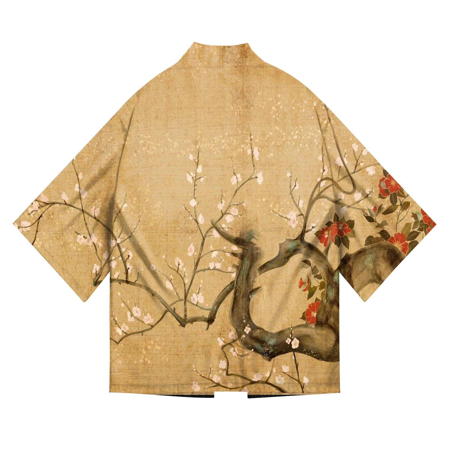 Aukštos kokybės kiniški elementai Kimono 2023 Nauja Kimono mada Patogūs vonios drabužiai Laisva japoniškų samurajų drabužių versija