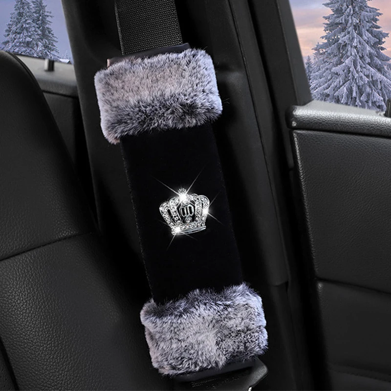 Automobilio saugos diržo dangtelio apsauga minkštas saugos diržo reguliatorius Apsauga nuo pečių padėklo dėklas Vairas pečių pagalvėlės apsaugos dangtelis Automatinis