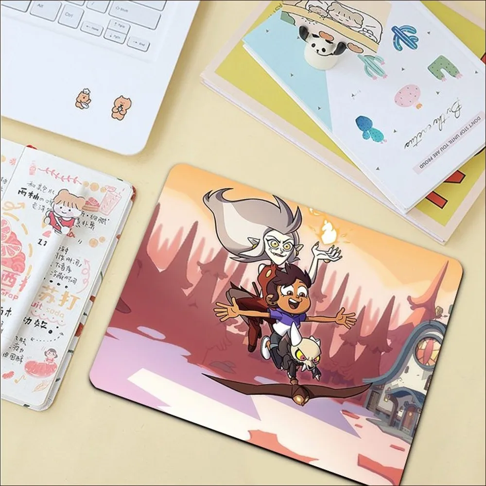 Disney The Owl House Mousepad Small Cartoon Anime Gaming Mouse Pad Keyboard Mouse Mats Smooth Company for PC Gamer Mousemat