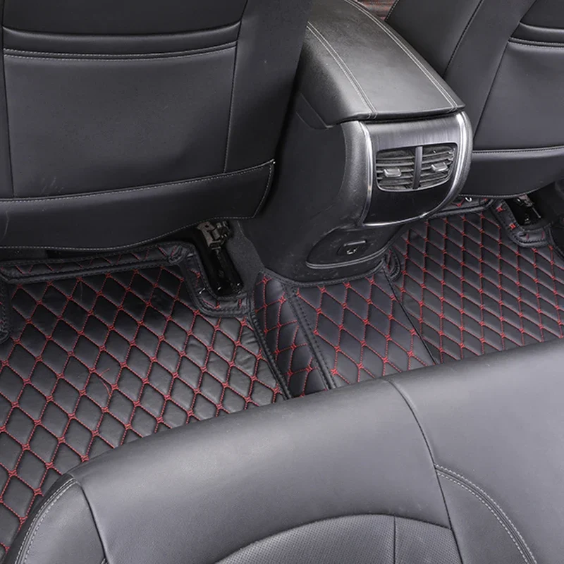 Individualizuotas dirbtinės odos automobilio grindų kilimėlis sėdynei Leon MK2 2006 2007 2008 2009 2010 Apsaugokite savo transporto priemonės salono priedą