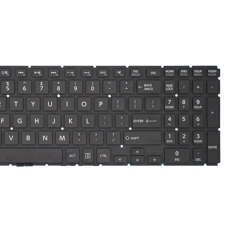 JAV nešiojamojo kompiuterio klaviatūra su foniniu apšvietimu Toshiba Satellite S50-B S55-B S50-C S55-C S50D-C S55T-C L50-C L50D-C L70-C C55-C P50-C