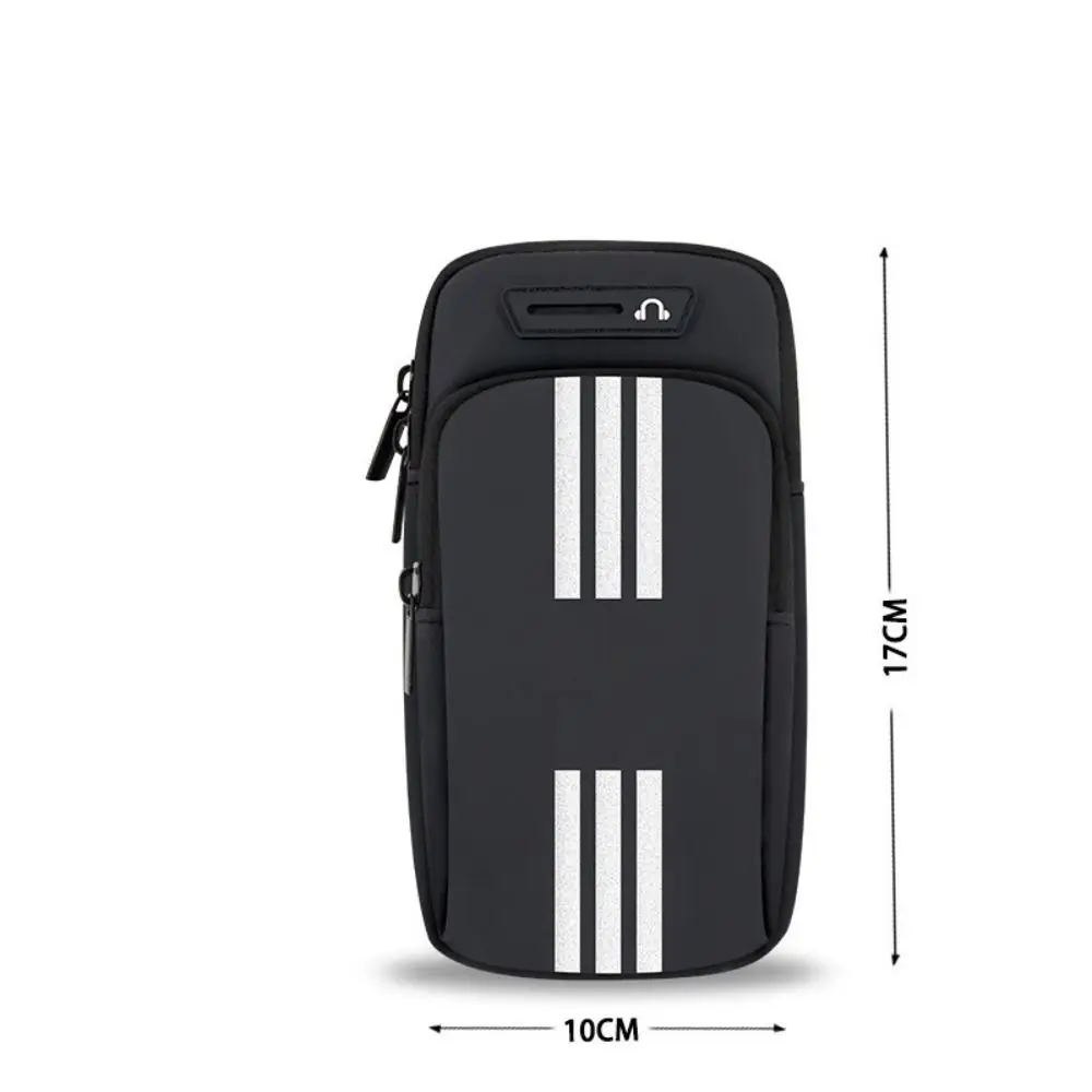 Krepšio piniginė Telefono aprėpties laikiklis Neperšlampama kišenė bėgimui Fitneso krepšys Riešo krepšys Bėgimo apyrankės krepšys Mobiliojo telefono rankinis krepšys