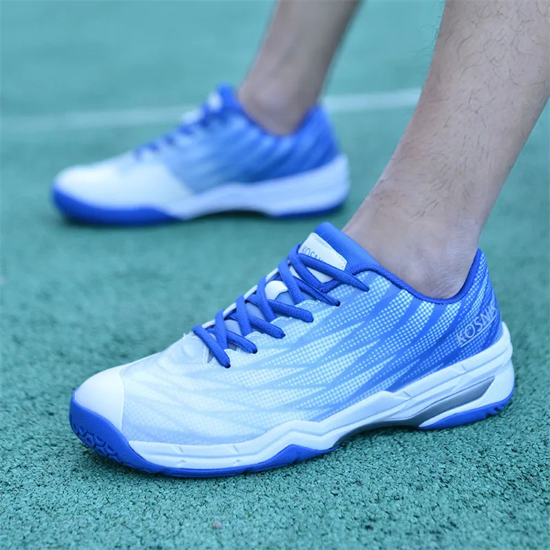 Nauji profesionalūs badmintono batai Vyras Aukštos kokybės kvėpuojantis tinklelis Vyriški teniso bateliai Lengvi neslystantys moteriški sportiniai bateliai