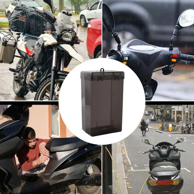 Universalus motociklas Elektromobilis vandeniui atsparus dulkėms elektrinis gaubtas dėžė Motociklas Lauko daiktadėžė Kabančio krepšio reikmenys