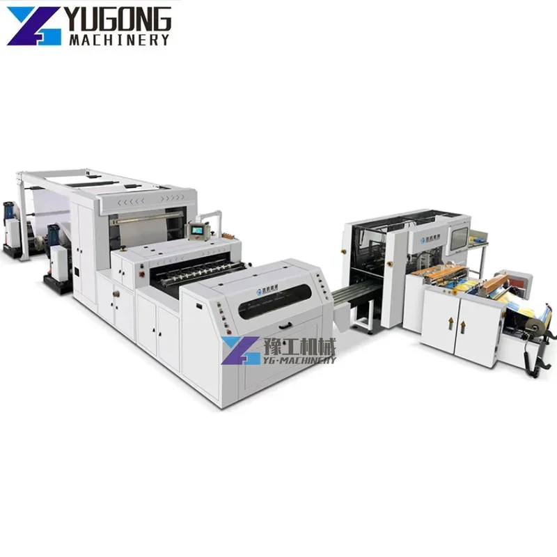 YG žiniatinklio pakavimo medžiagos ritinėlis į lakštą pjovimo A4 popieriaus mašina pjovimo pakavimo mašina automatinė A4 popieriaus pjaustymo mašina
