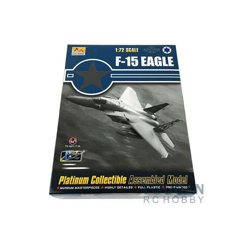 1/72 F-15I IDF/AF Nr.209 Eagle Warplane orlaivio modelis Easy Model 37124 TH07349-SMT2