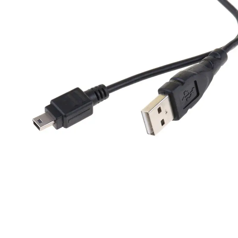 2022 Naujas 0.8m mini USB kabelis USB 2.0 Male A to Mini B 5 kontaktų kabelio įkrovimo laidas GPS