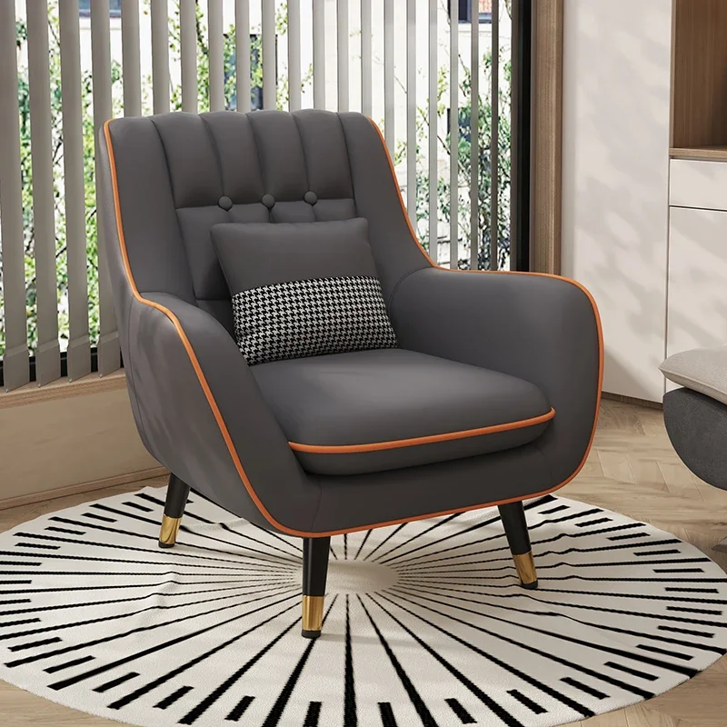 Atlošiamos poilsio kėdės Patogus Modernus dizaineris Tingus miegamasis Kėdės Prabangi salono sofa Ergonomiški nameliai Svetainės baldai