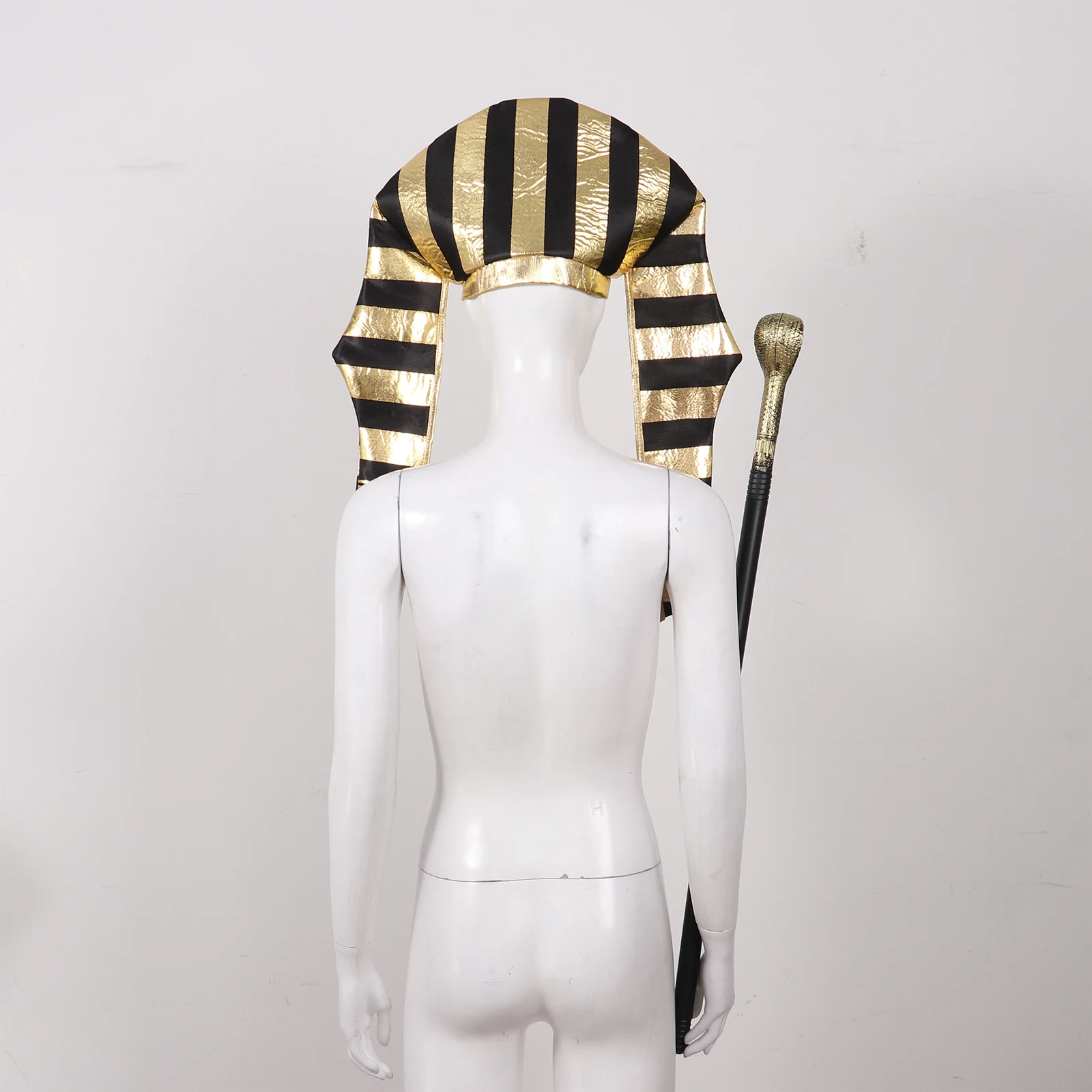 Egiptas Kunigas Cosplay kostiumas Vyrai Moterys Kleopatra Karalienė Princesė Vaidmenų žaidimų apranga Helovino vakarėlis Maskaradiniai aksesuarai Rekvizitai