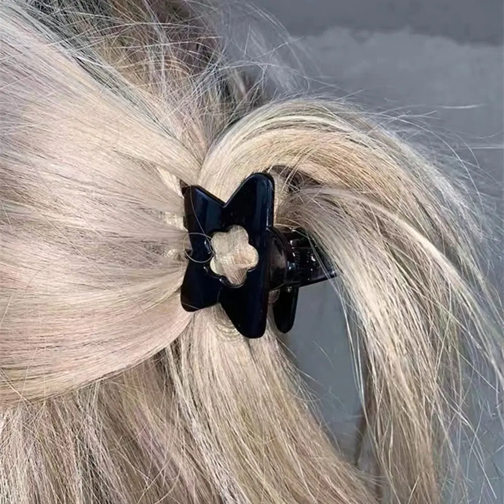 Galvos apdangalas Plastikiniai galvos apdangalai Korėjietiško stiliaus krabų spaustukas Star Hair Claw Plaukų aksesuarai Moteriški plaukų segtukai