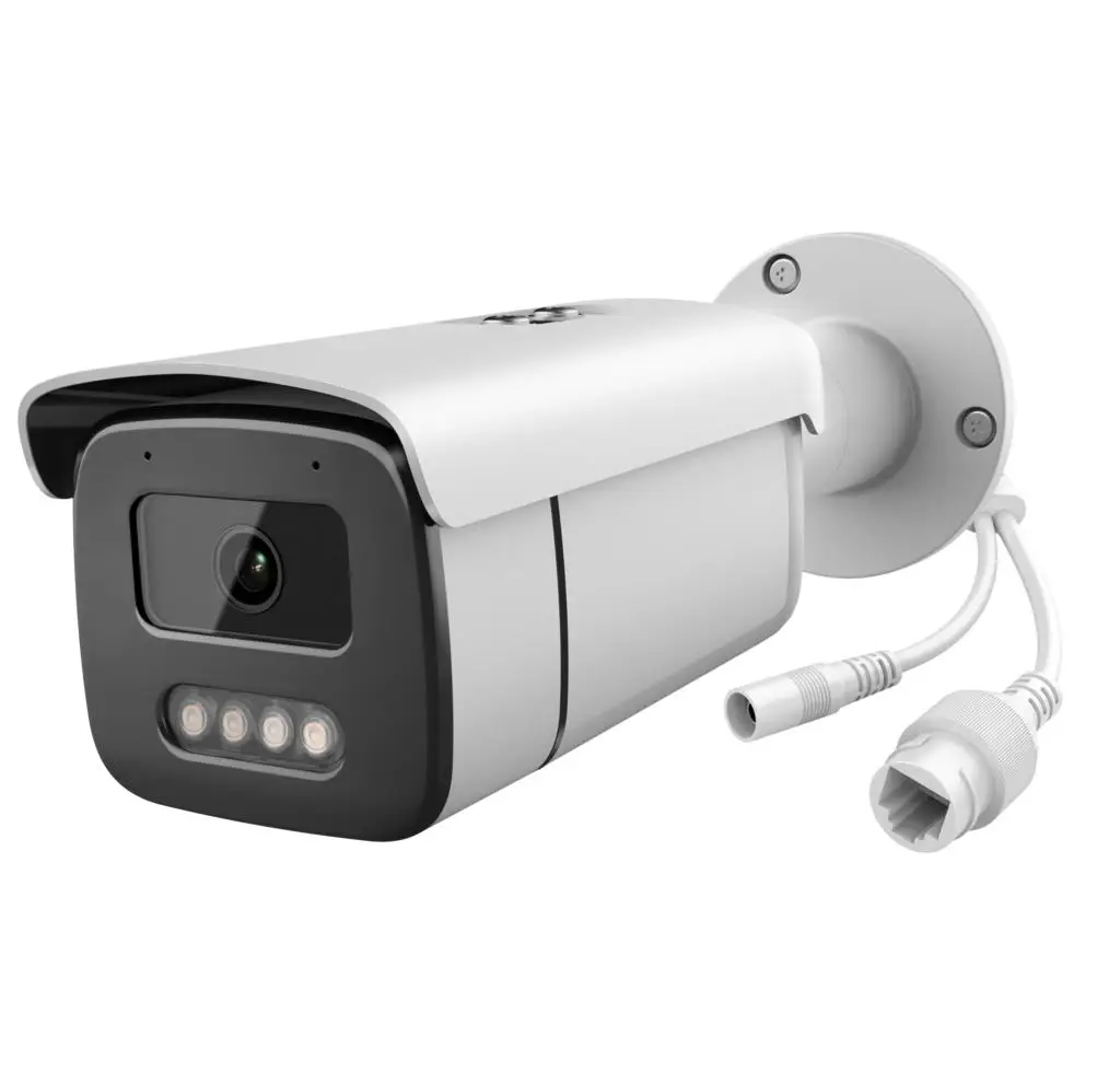 Hikvision Suderinamas 5MP 8MP Full ColorVu HD 4K POE kameros saugumas Pagrindinis Naktinis matymas Bullet Plug&Play vaizdo CCTV stebėjimas