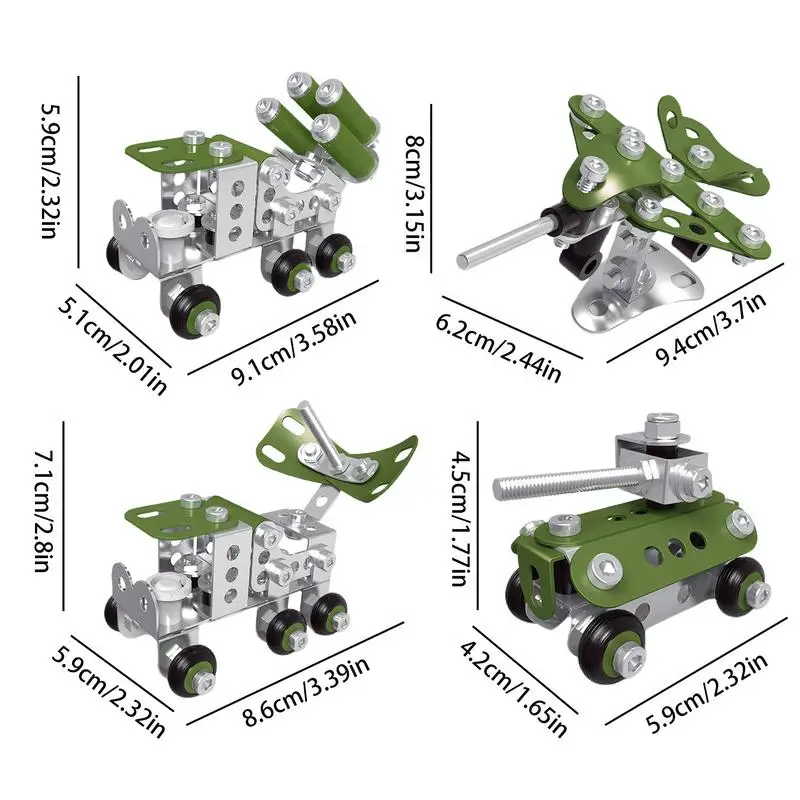 Inžinerinės statybinės kaladėlės Vaikų blokai Statybinės kaladėlės Inžinerinis galvosūkis Automobilių inžinerija Konstravimo transporto priemonės Žaidimo rinkinys Žaislai, skirti