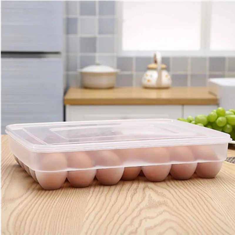 Kiaušinių laikymo dėžutė Šaldytuvas Specialus 34 tinklelis Virtuvės aksesuarai Sandėliavimas Traškesnė maisto kokybės apdaila