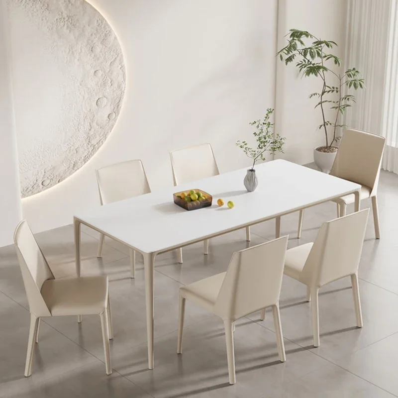 Komfortas Modernios valgomojo kėdės Prabangus namų dizaineris Dinning kėdė Svetainė Virtuvė Virtuvė Meuble Interjero dekoravimas