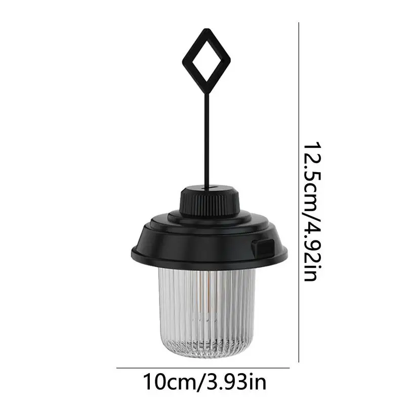LED kempingo žibintai USB įkrovimas Kempingo LED lempa Reguliuojama palapinės lemputė su 3 šviesos režimais Palapinės žibintai Žygio kuprinės įranga