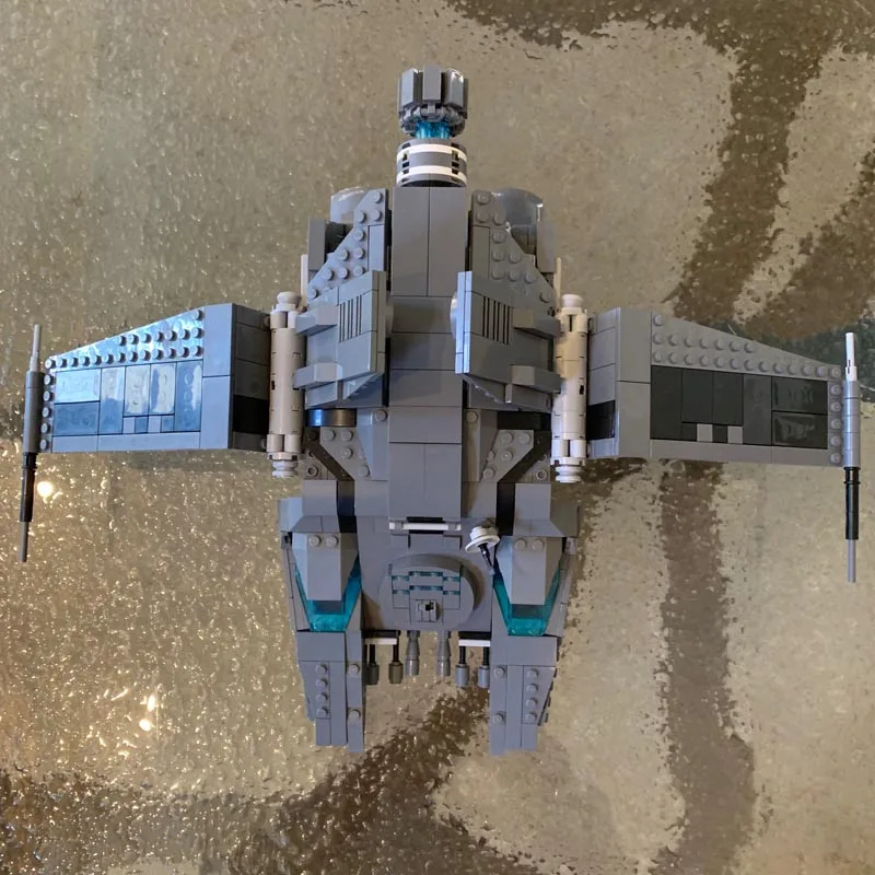 MOC-71988 Žvaigždės Imperatoriškieji dropship karai Transportas Karinis ginklas Modelis Erdvėlaivio statybiniai blokai Kaladėlės Žaislai Vaikas Gimtadienio dovanos