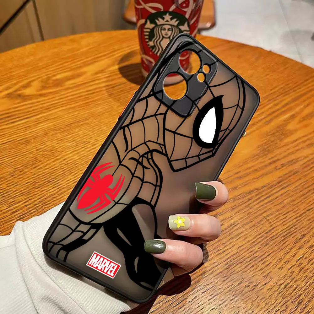 Matinis telefono dėklas, skirtas OPPO RENO 8 8T 7Z 7 6Z 6 5 3 PRO PLUS 4G 5G Edge Case Funda Coque Capa Shell Cover Marvel Spider-Man Comics