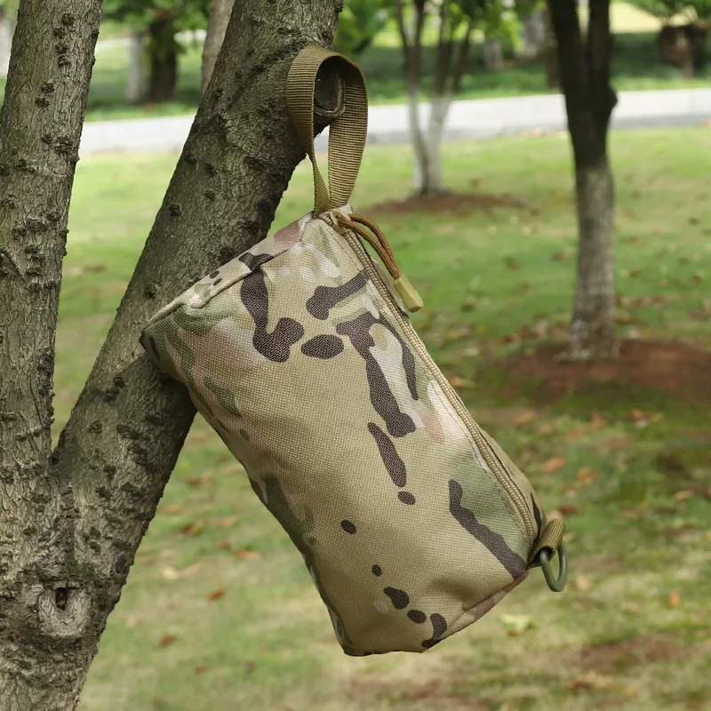 Taktinis maišelis Camo medžioklės krepšiai Diržo juosmens krepšys Karinis paketas Lauko įrankių maišeliai Sundries Kišenė 600D Nailonas Oksfordas