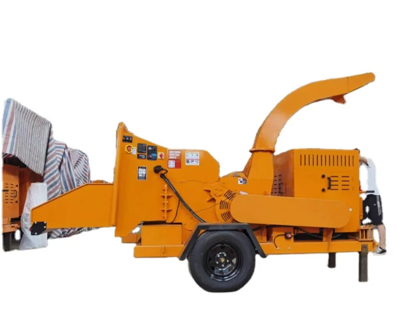 YG Mobilus dyzelinas Medienos smulkintuvo mašina Medienos padėklų smulkintuvas Miškų pjuvenos Sodo lapų smulkintuvo smulkinimo įrangos gamykla