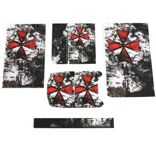 cross Red Decal odos lipdukų apsauga, skirta XBOX ONE valdiklio konsolei