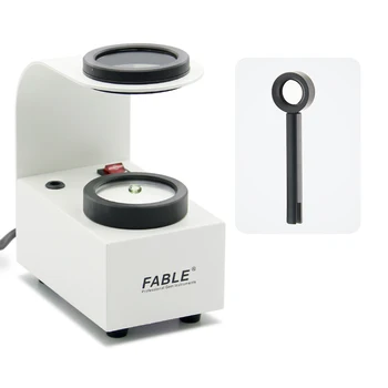 įmontuotas LED šviesos šaltinis Brangakmenių poliariskopas LED darbalaukis Polariscope Juvelyrikos įrankis Perlas Polariscope