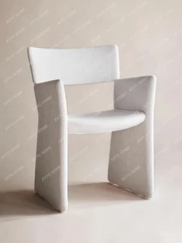 Šiaurietiška lengva prabangi valgomojo kėdė Pagrindinis Moderni minimalistinio makiažo kėdė Viešbutis 