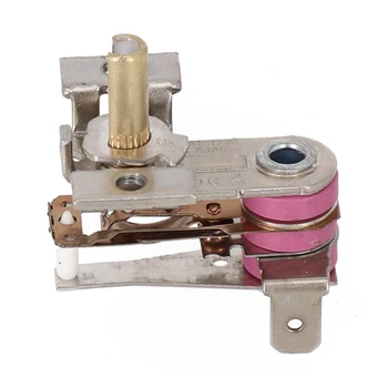 šildymo temperatūros jungiklis KST-168 reguliuojamas šildymo bimetalinis termostatas 90 °C / 162 ° F AC 250V 16A elektriniams šildytuvams Namų tiekimas