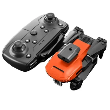 Žaislinis plastikinis sulankstomas drono nuotolinio valdymo pultas 3.7V 1800Mah 100M 2.4G Wifi FPV RC Dron su dviguba Pro 4K HD kamera
