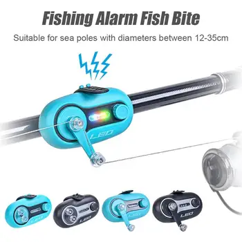 Žvejybos signalizacija Žuvies įkandimas Elektroninis garsinis signalas Greitas sirenos nakties indikatorius Automatinis jutiklis Naktinis stulpas Antgalio įrankiai Priedai
